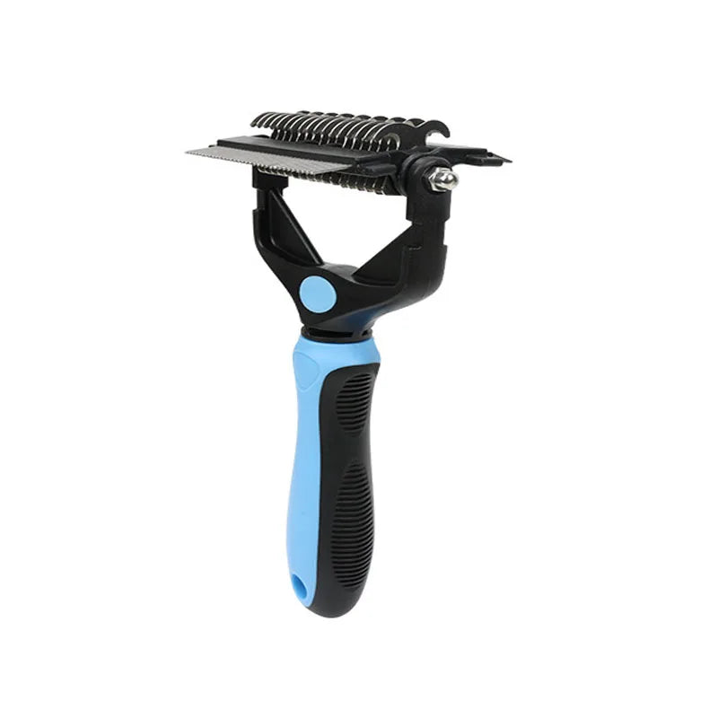 3-in-1 Pet Deshedding Brush for Dogs and Cats