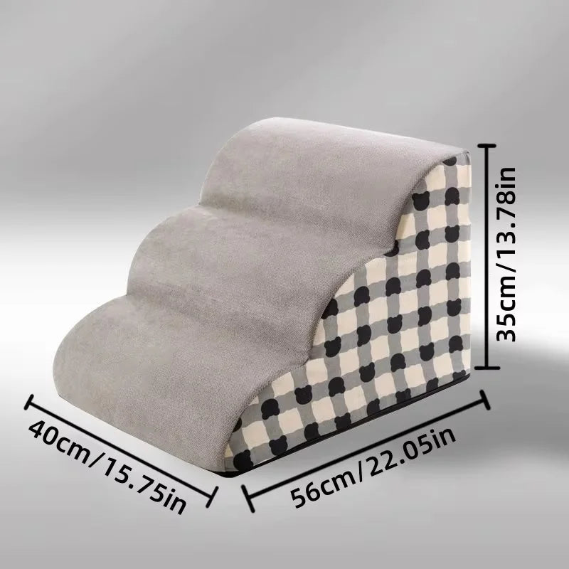 High-Density Foam Dog Stairs for Older Dogs