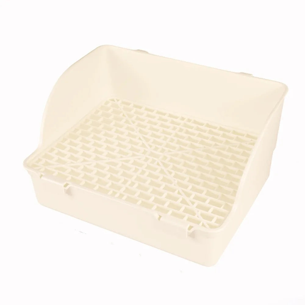 Splash-Proof Rabbit Litter Tray