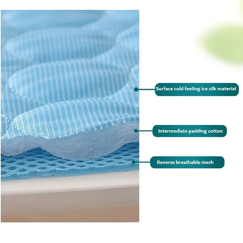 Self-Cooling Pet Mat - Washable Summer Cooling Pad