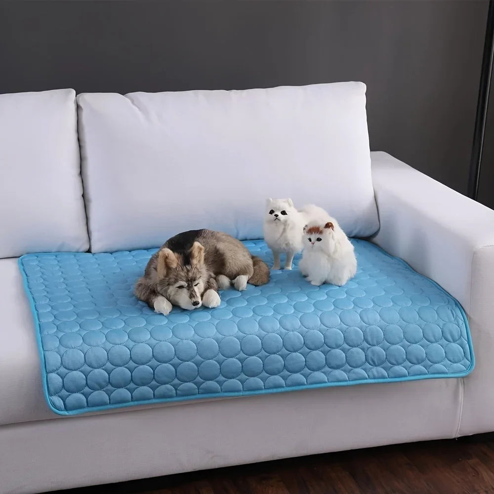 Self-Cooling Pet Mat - Washable Summer Cooling Pad