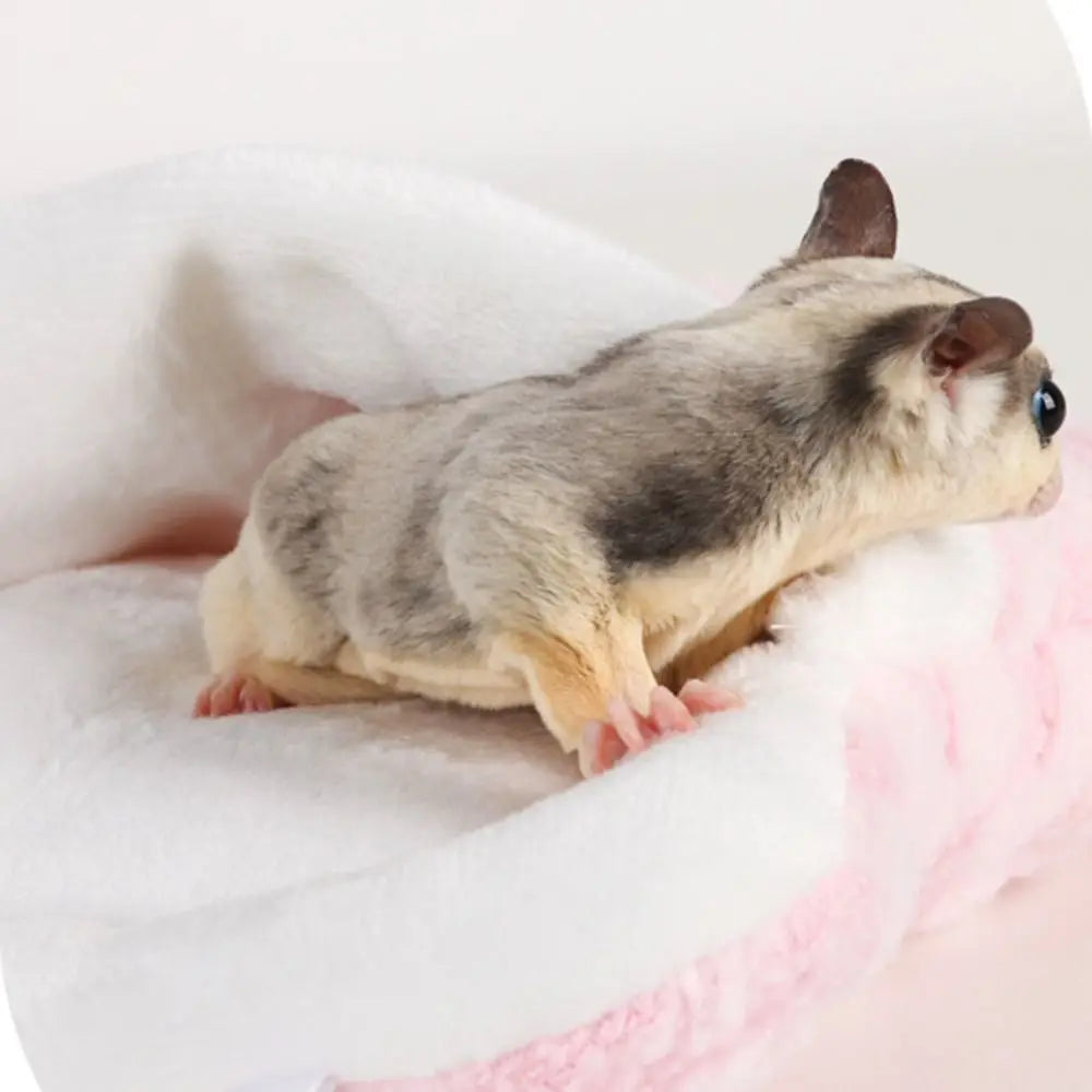 Plush Hanging Hammock for Hamsters and Small Pets