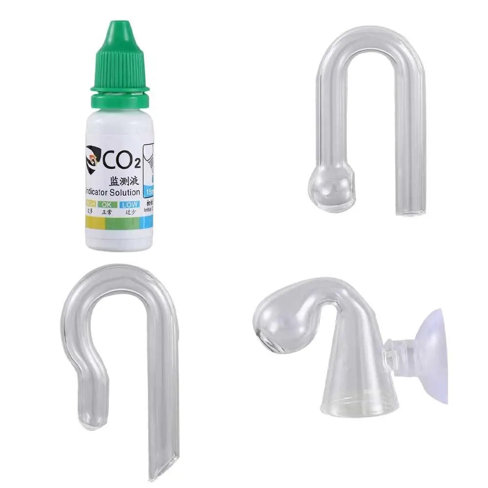 Glass CO2 Drop Checker for Aquariums