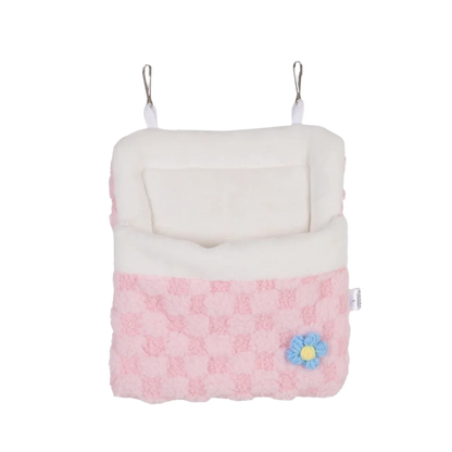 Plush Hanging Hammock for Hamsters and Small Pets