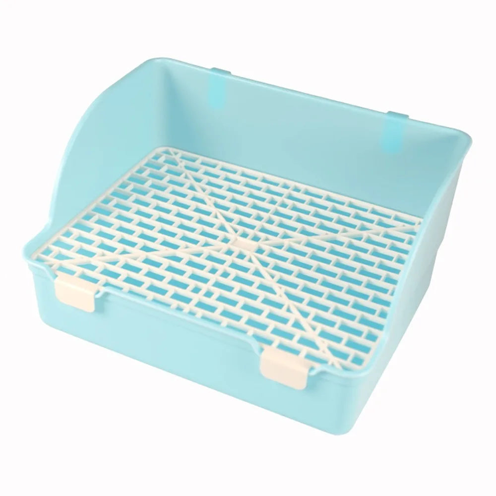Splash-Proof Rabbit Litter Tray