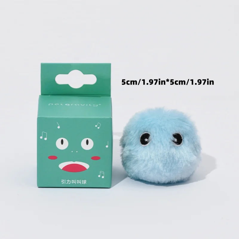 Plush Interactive Cat Toy Ball
