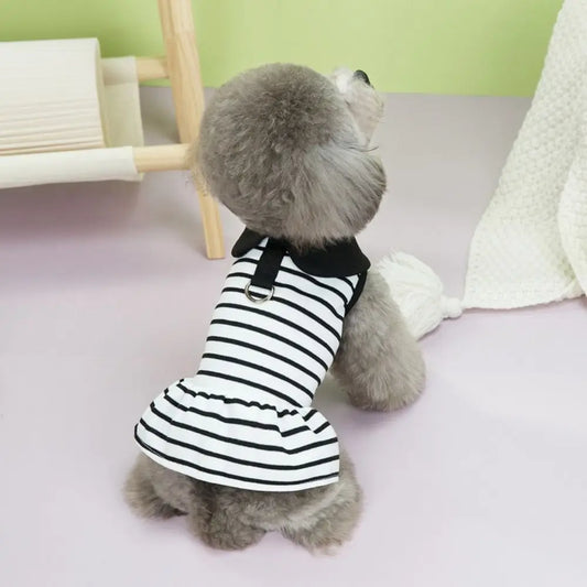 Striped Pet Vest and Dress for Small Dogs