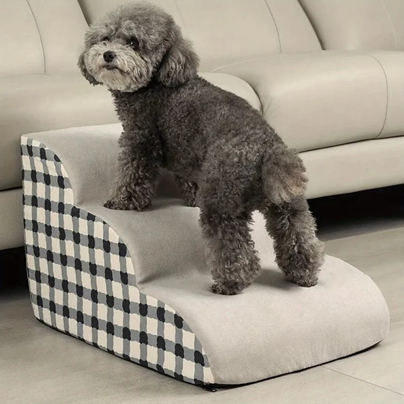 High-Density Foam Dog Stairs for Older Dogs