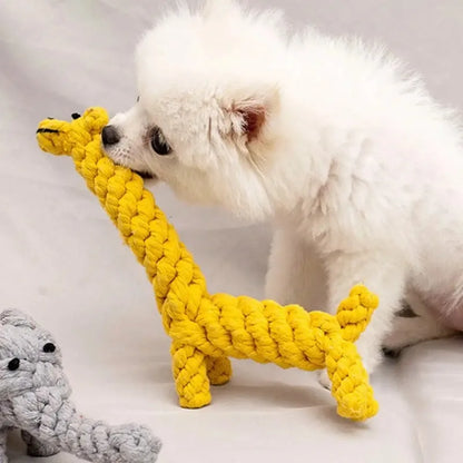 Cotton Rope Dog Toy for Chewing and Play
