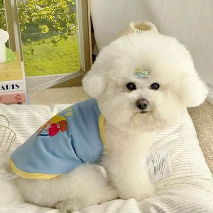 Breathable Pet Vest and Dress Set for Small Dogs