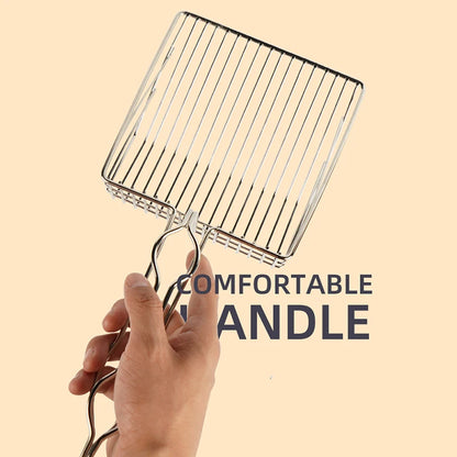 Stainless Steel Cat Litter Scoop with Durable Handle
