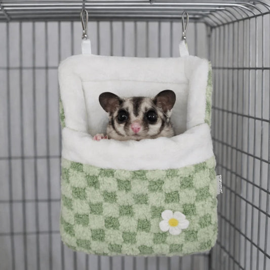 Plush Hanging Hammock for Hamsters and Small Pets