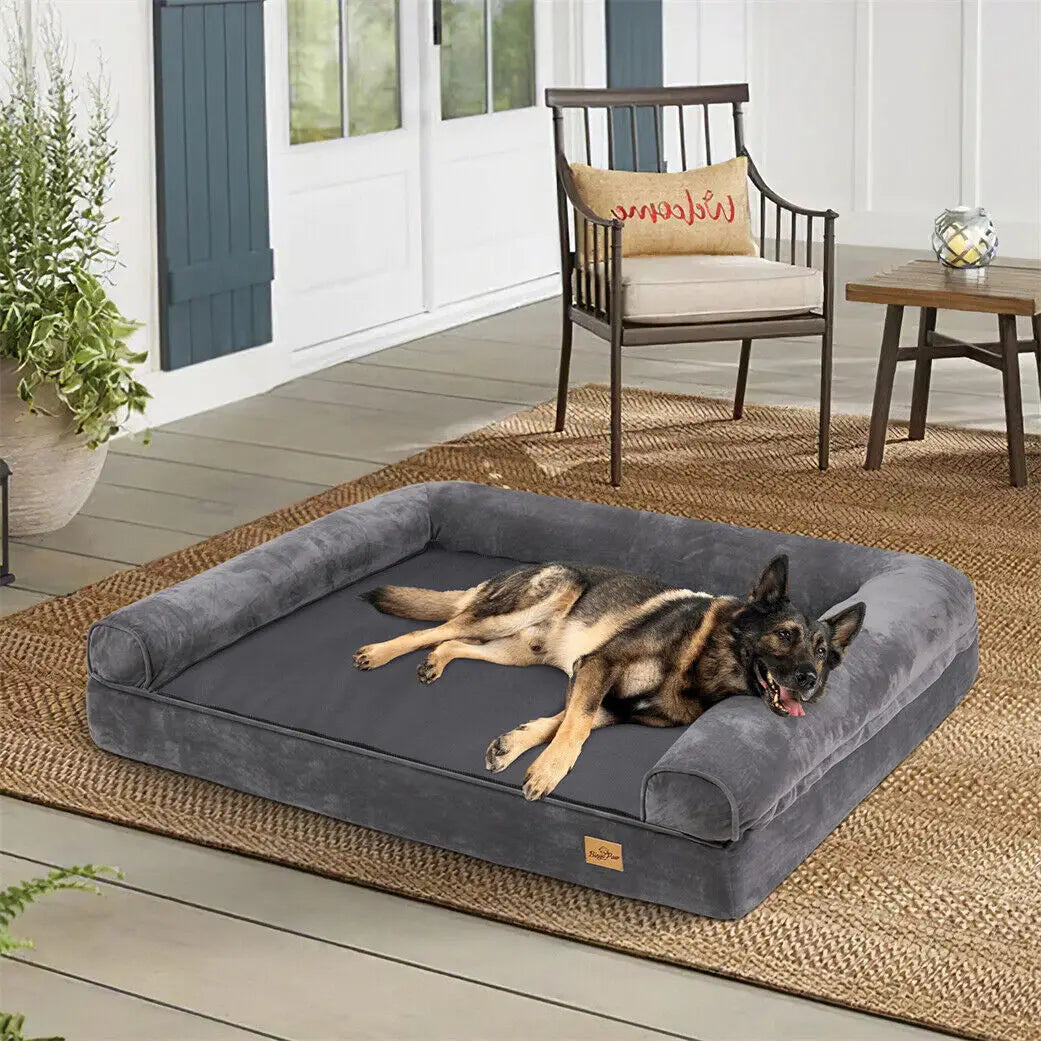 BINGOPAW Orthopedic Dog Bed with Washable Cover