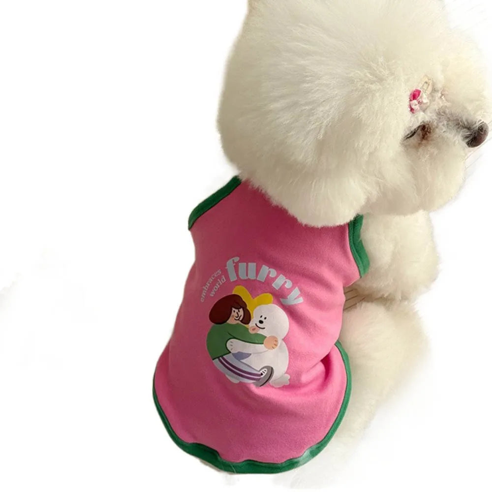 Breathable Pet Vest and Dress Set for Small Dogs
