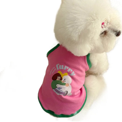 Breathable Pet Vest and Dress Set for Small Dogs
