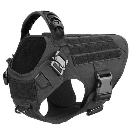 PETRAVEL Tactical Dog Harness and Leash Set