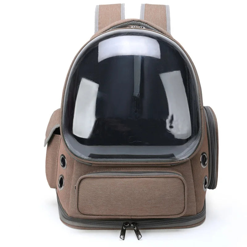 Breathable Pet Carrier Backpack for Cats and Small Dogs