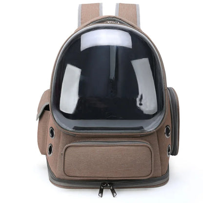 Breathable Pet Carrier Backpack for Cats and Small Dogs
