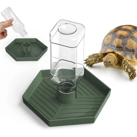 Automatic Turtle Water Feeder Bowl