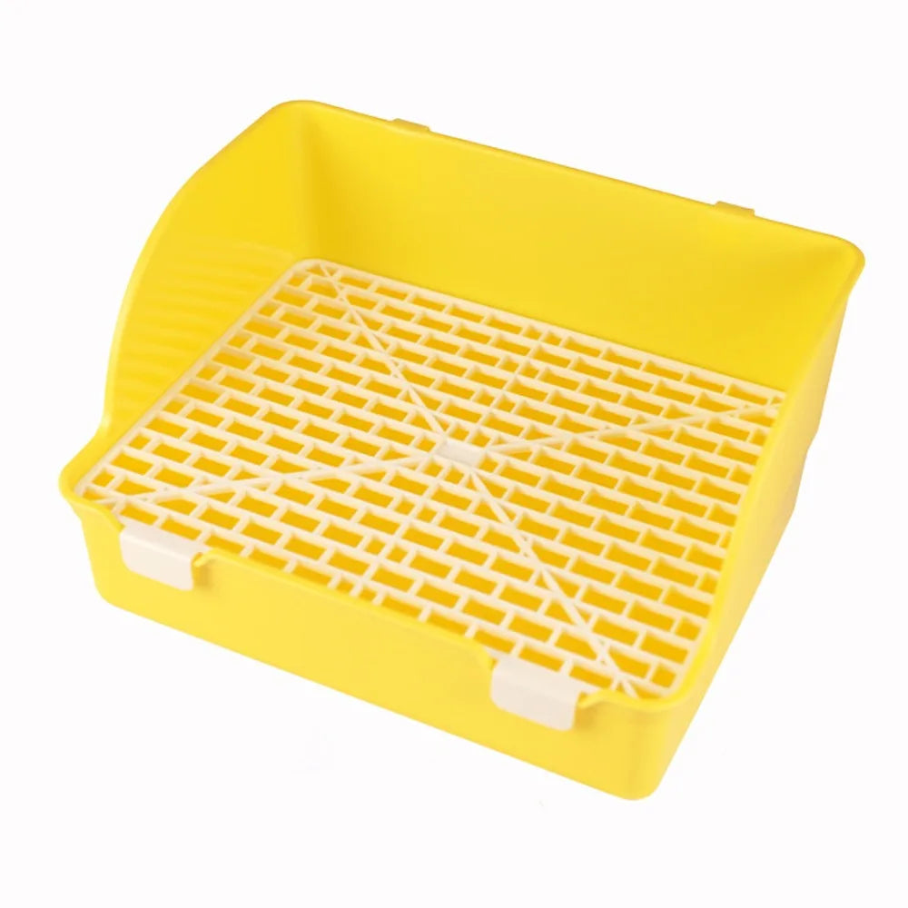 Splash-Proof Rabbit Litter Tray
