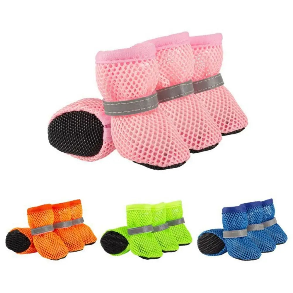 Mesh Breathable Dog Shoes for Everyday Paw Protection