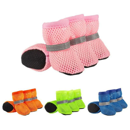 Mesh Breathable Dog Shoes for Everyday Paw Protection