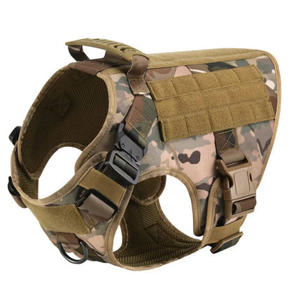 PETRAVEL Tactical Dog Harness and Leash Set