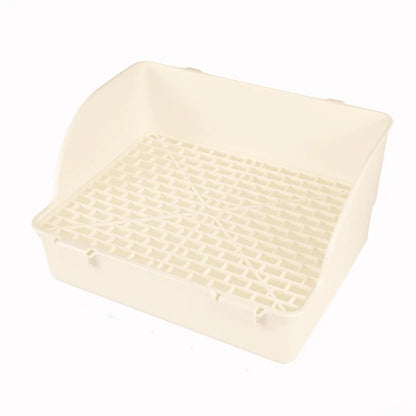 Splash-Proof Rabbit Litter Tray