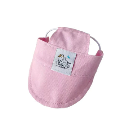 Duck Tongue Pet Sun Hat with Ear Holes