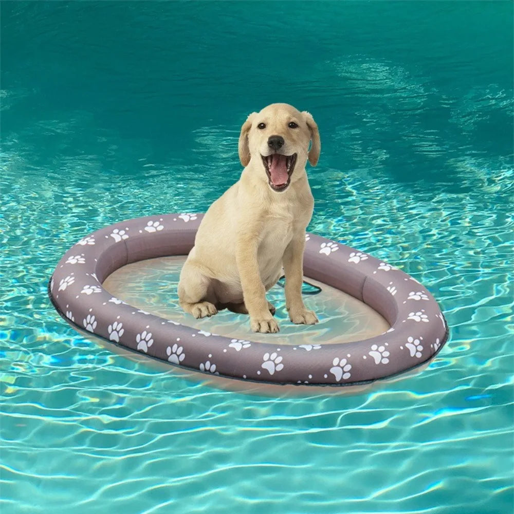 Inflatable Dog Swimming Float for Pool and Summer Play