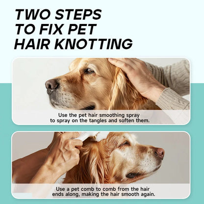 Pet Hair Detangling Spray for Dogs and Cats