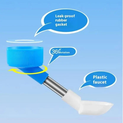 Leak-Proof Bird Cage Water Dispenser