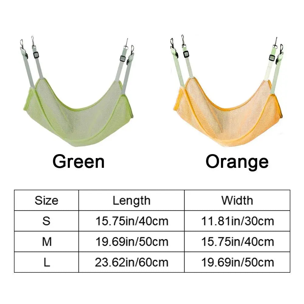 Breathable Hanging Cat Hammock with Adjustable Straps