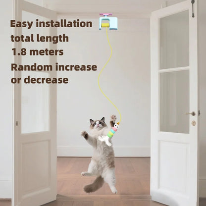 Smart Hanging Door Cat Toy