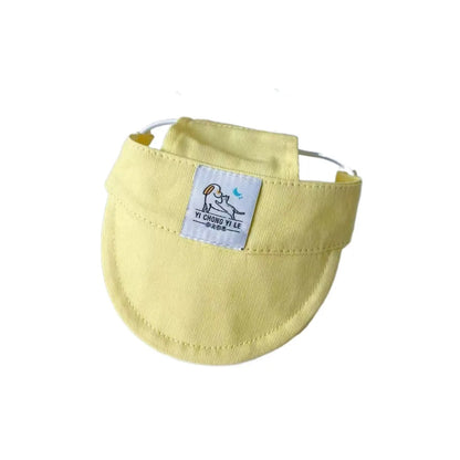 Duck Tongue Pet Sun Hat with Ear Holes