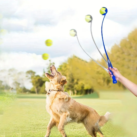 Interactive Dog Ball Launcher for Outdoor Play