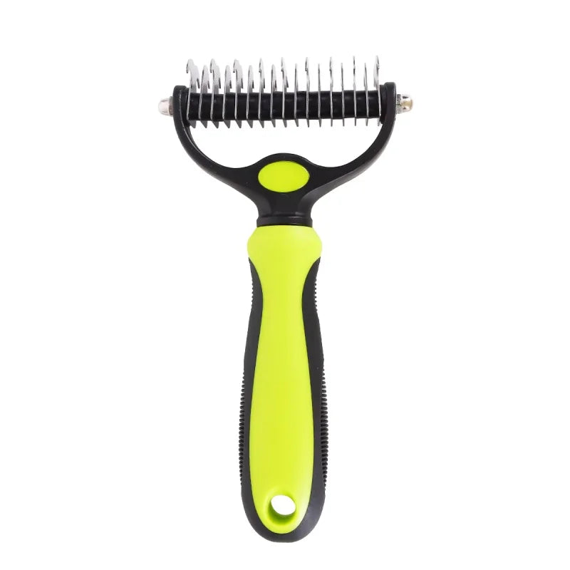 Double-Sided Pet Grooming Comb for Dogs and Cats