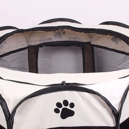 Foldable Pet Playpen Tent for Dogs and Cats