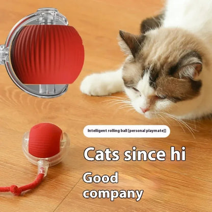 Automatic Rolling Cat Toy Ball with Smart Sensor