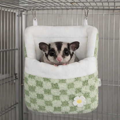 Plush Hanging Hammock for Hamsters and Small Pets