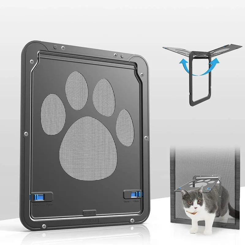 Lockable Pet Door for Cats and Small Dogs