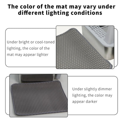 Stainless Steel Cat Litter Box with High Sides