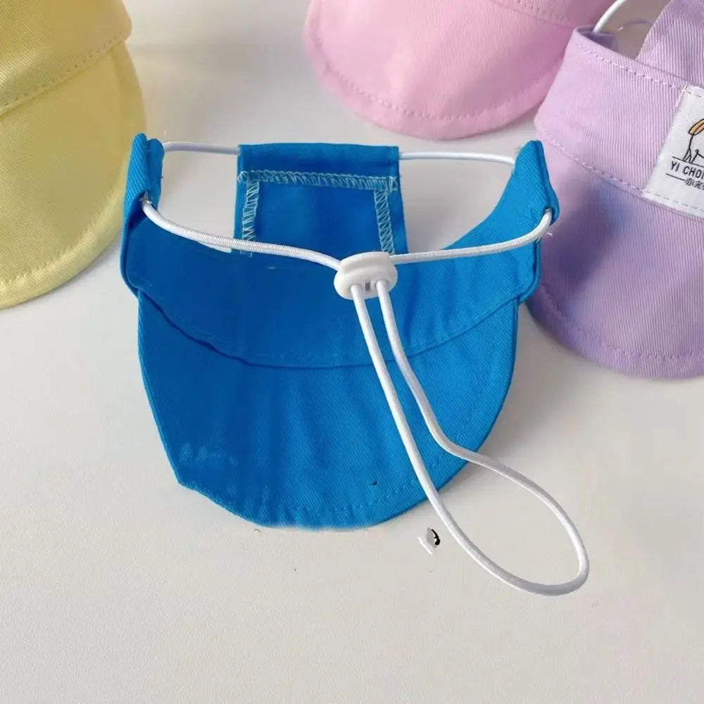 Duck Tongue Pet Sun Hat with Ear Holes
