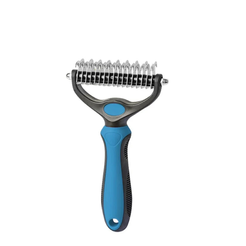 Double-Sided Pet Grooming Comb for Dogs and Cats