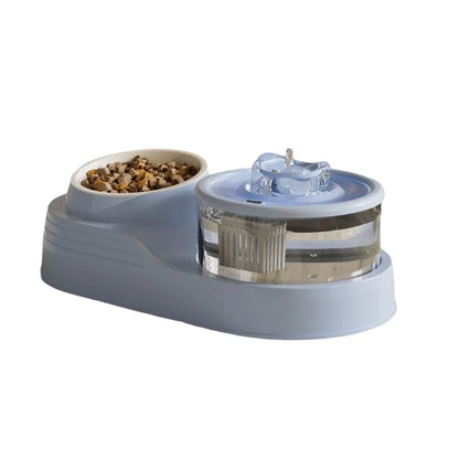 USB Pet Water Fountain and Feeder