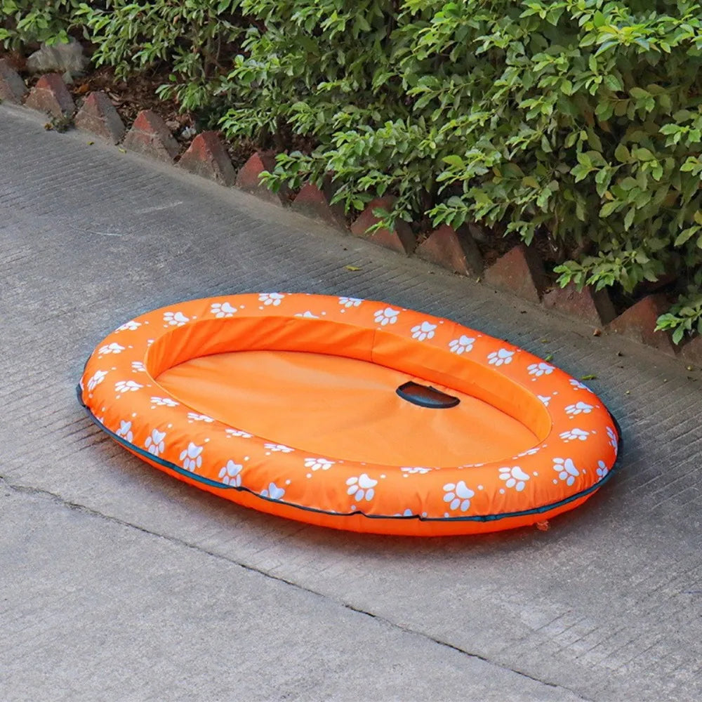 Inflatable Dog Swimming Float for Pool and Summer Play