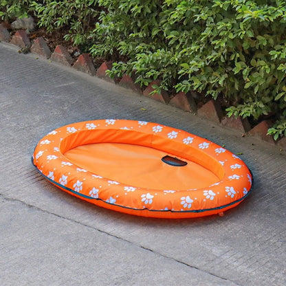 Inflatable Dog Swimming Float for Pool and Summer Play