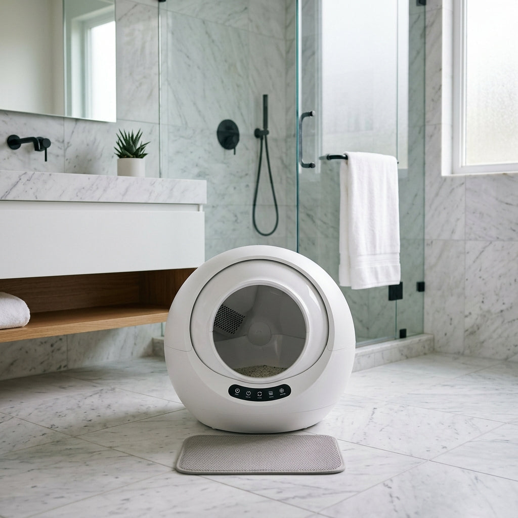 Lunapurr Smart Self-Cleaning Cat Litter Box with App Control main thumbnail