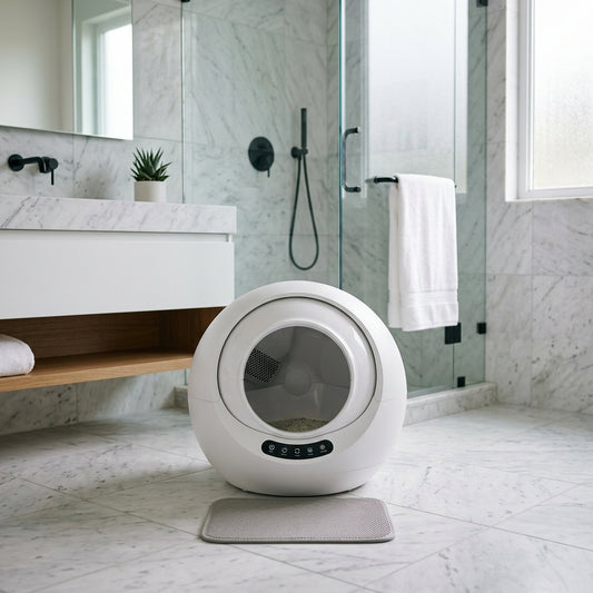 Lunapurr Smart Self-Cleaning Cat Litter Box with App Control main thumbnail