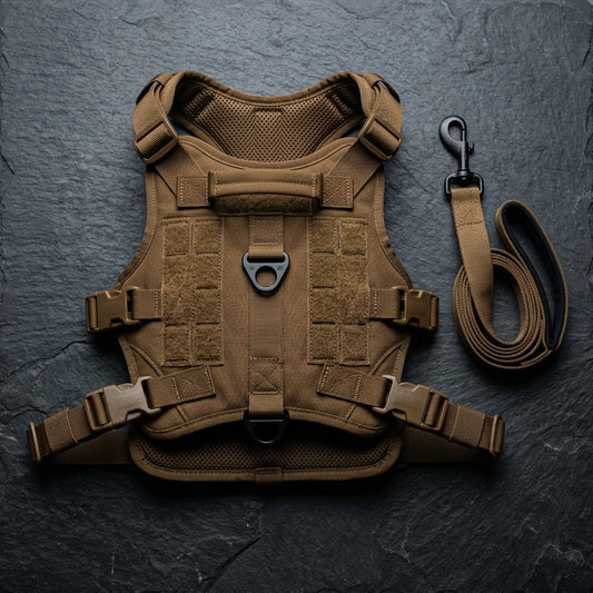 PETRAVEL Tactical Dog Harness and Leash Set main thumbnail